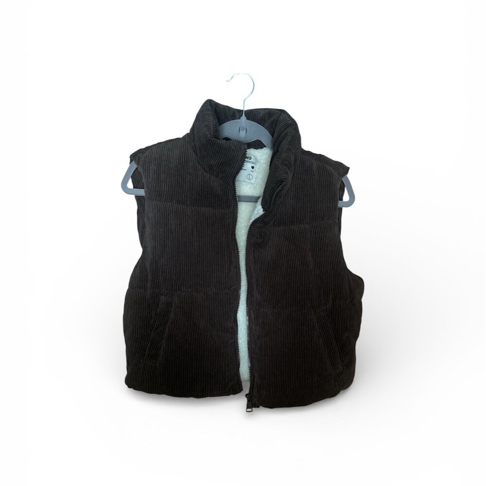 Brown Corduroy Vest